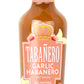 Tabanero Garlic Habanero Hot Sauce, All Natural, Low Sodium, 5 oz Glass Bottle