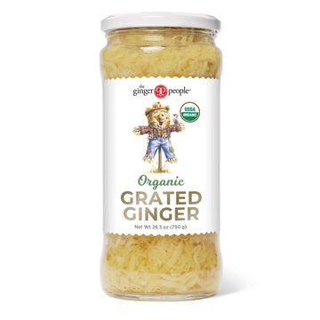 The Ginger People Organic Grated Ginger, No Artificial Ingredients, 26.5 oz (Pack of 1)