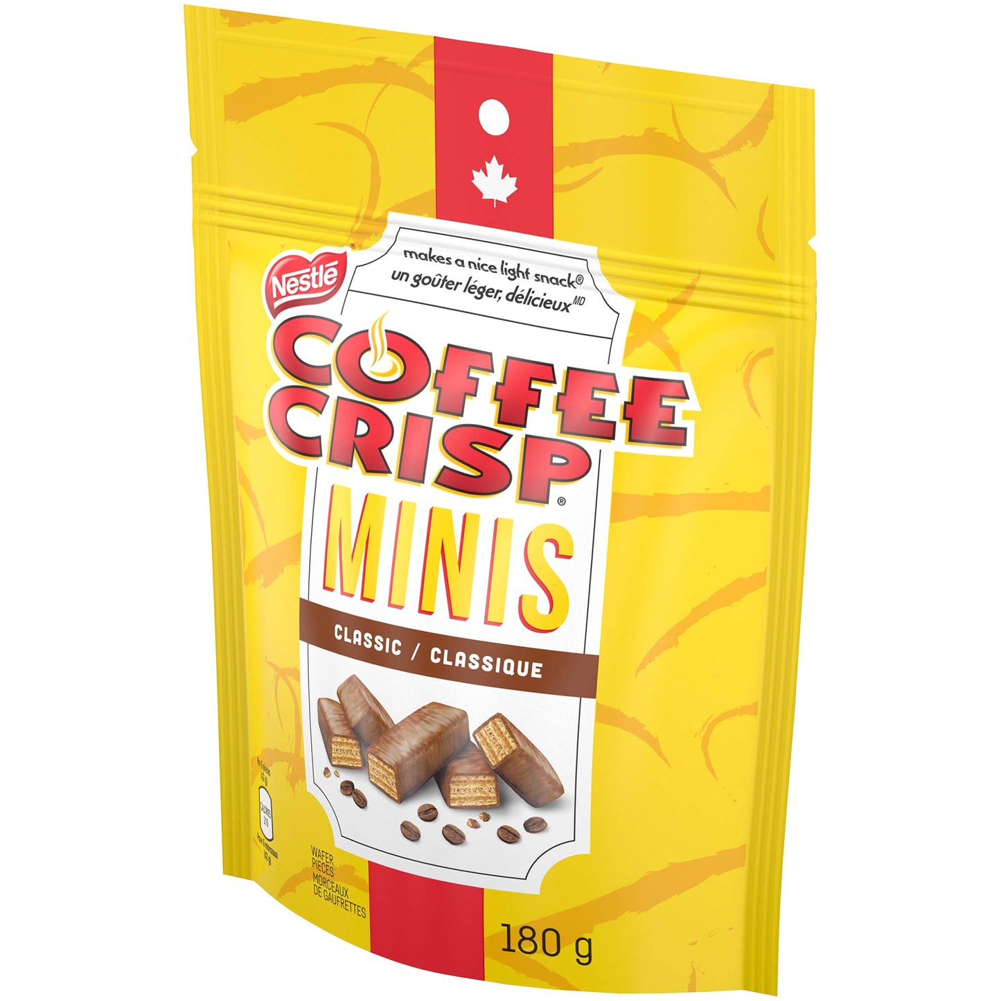 Coffee Crisp Minis, 180G/6.3 Oz. Bag (Imported From Canada)