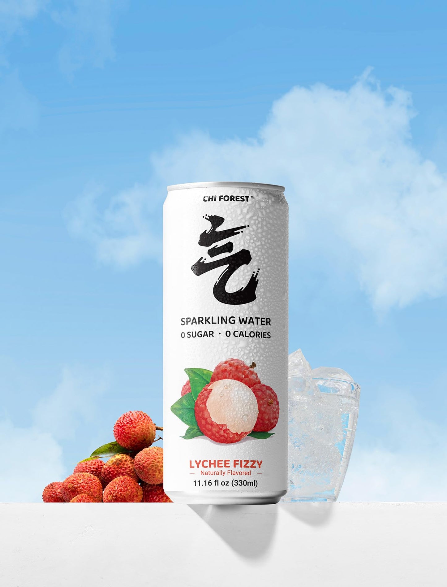 CHI FOREST Lychee Fizzy Sparkling Water (11.16 oz* 24)