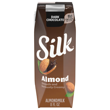 Silk Organic Original Almond Milk, 8 Fl Oz (pack of 18)