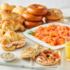 Seabear Rich Flavor Salmon Brunch Box - 1 Lb European Lox  Croissants  Bagels & Salmon Schmear - Gourmet Breakfast & Brunch Gift Set