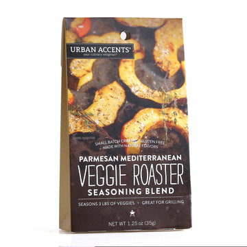 Parmesan Mediterranean Veggie Roaster Seasoning Blend - Vegetable Spice Mix, Urban Accents 1.25 Ounce