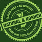 Aufschnitt Beef Jerky - Barbecue - 2 Pack (2 Oz Each) - Kosher, Glatt, Star-K Certification, Gluten Free, All Natural, No Nitrit