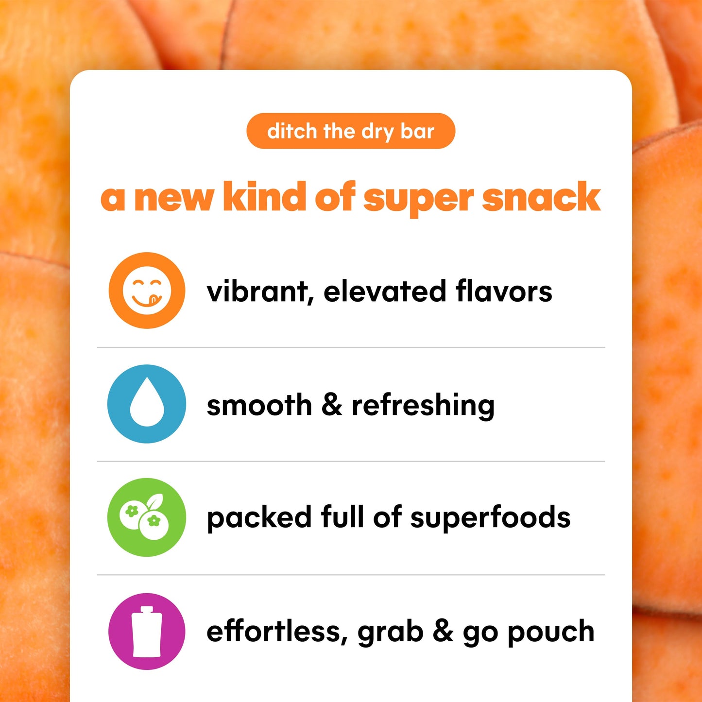 NOKA Superfood Pouches (Sweet Potato Goji) 6 Pack | 100% Organic Fruit And Veggie Smoothie Squeeze Packs | Non GMO, Gluten Free,