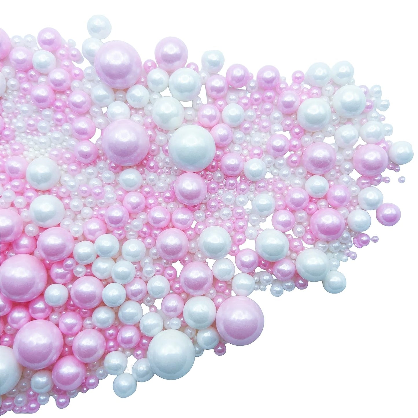 Se Si&Moos White And Pink Pearl Sprinkles For Decorating Edible Cake Cookie Pearls Cupcake Decorations Pink And White Sprinkles