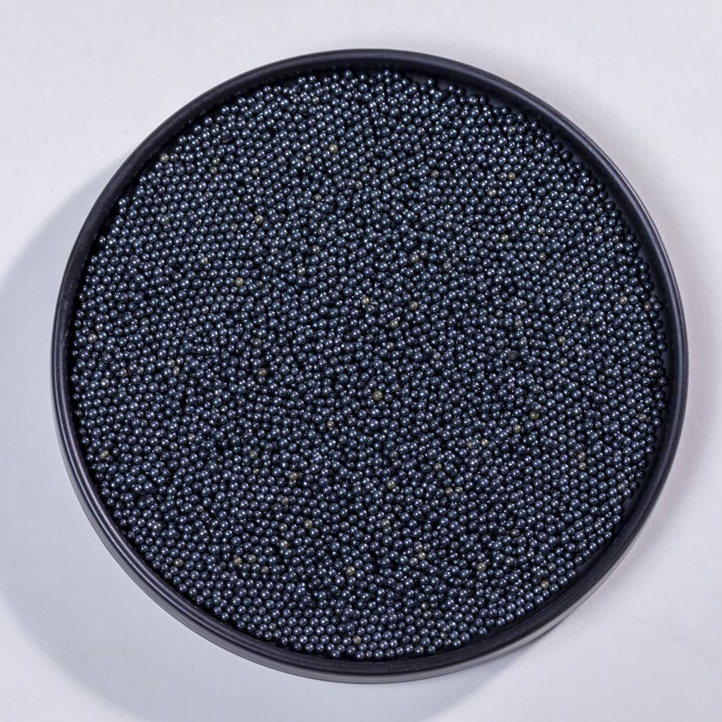 Black Sprinkles Edible Pearl 2mm 130g 4.6OZ Christmas Cake sprinkles,Cookie Sprinkles,Baking Sugar Pearl, Edible Candy Pearls fo