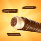 Snack Break Hazelnut Wafer Rolls, Rolled Wafer Cookies, Cocoa Coated Delicious Snack, Individually Wrapped, Crunchy Sticks for O