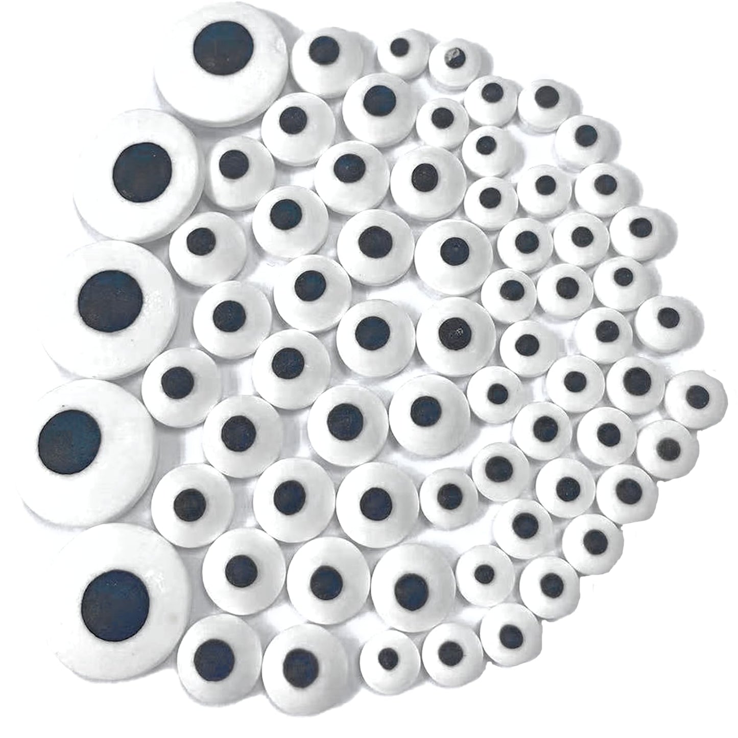 Sentovac Candy Eyeballs Eyes Edible Sprinkles Mix Size Cookie Cake Cupcake Toppers Decorations Candy Eyes for Christmas Hallowee