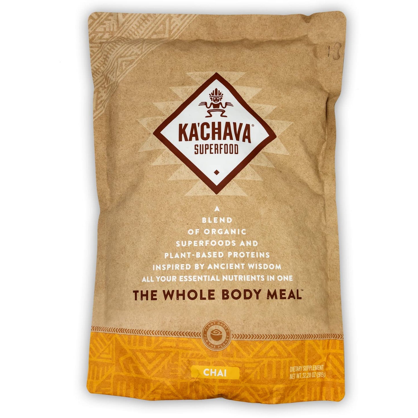 Ka'Chava Meal Replacement Shake - A Blend Of Organic Superfoods And Plant-Based Protein - The Ultimate All-In-One Whole Body Mea