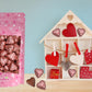Fruidles Valentines Fudge Hearts, Holiday  , Individually Wrapped Foils, Kosher Certified Dairy (Half-Pound)