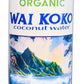 Wai Koko Organic Coconut Water, 1L (Pack of 6), 33.8 Fl Oz Each