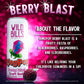 Wild Bills Craft Soda Variety Pack - Watermelon, Strawberry, Berry Blast, Blue Raspberry - 12 Oz Cans - 12 Pack - Vegan, Gluten Free