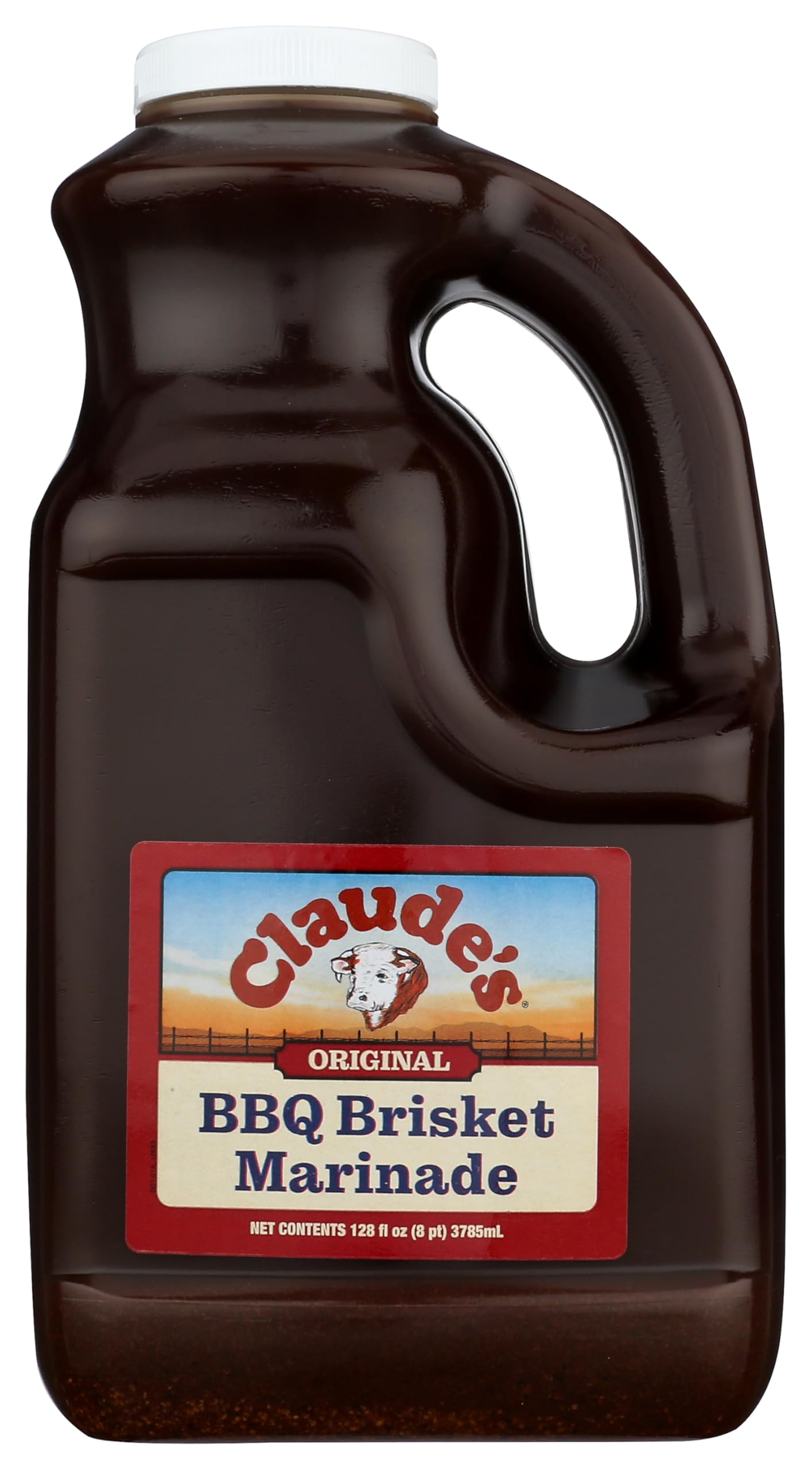 Claudes BBQ Brisket Marinade Sauce 128oz / 1 Gallon Jug (Pack of 1)