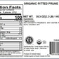 Yupik Organic Pitted Prunes, 2.2 Lb, Non-Gmo, Gluten-Free, Kosher, Vegan, Dried Fruits, No Pits, No Added Sugar, Sulphite-Free,