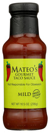 Mateos Gourmet Taco Sauce Mild 10.5oz