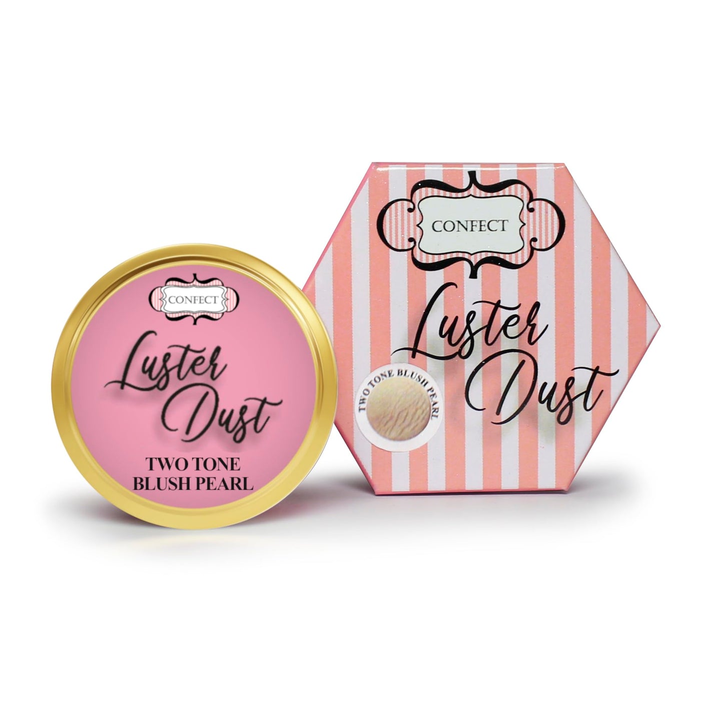 Confect - Luster Color Dust - Two Tone Blush Pearl - 5Gms
