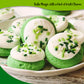 Lucky Jimmy Blend | 8 Oz Stand Up Sprinkle Bag | St. Patrick'S Day Themed Sprinkle Blend | Classic Jimmies In Green, Lime, And White Colors | Toppings For Cakes, Pastries, And Desserts