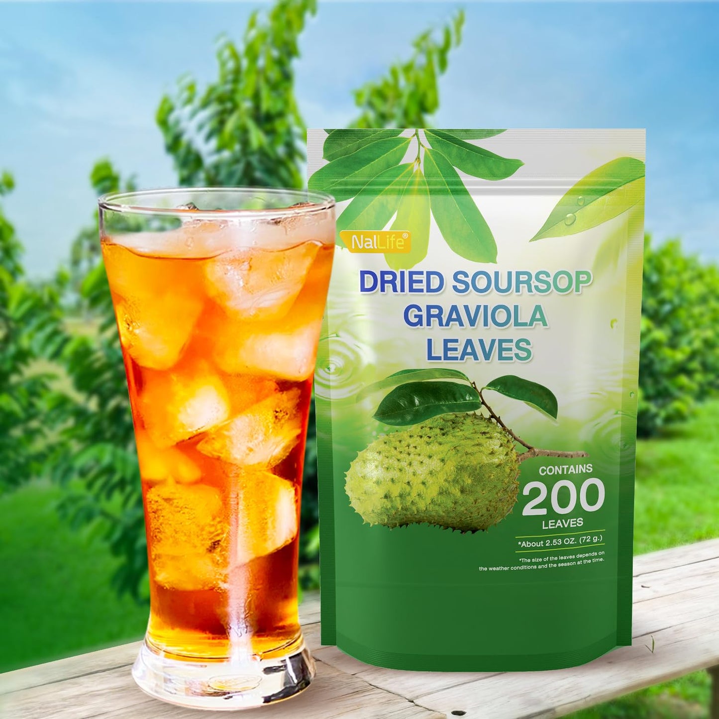 Nallife Soursop Graviola Leaves For Tea 200 Leaves