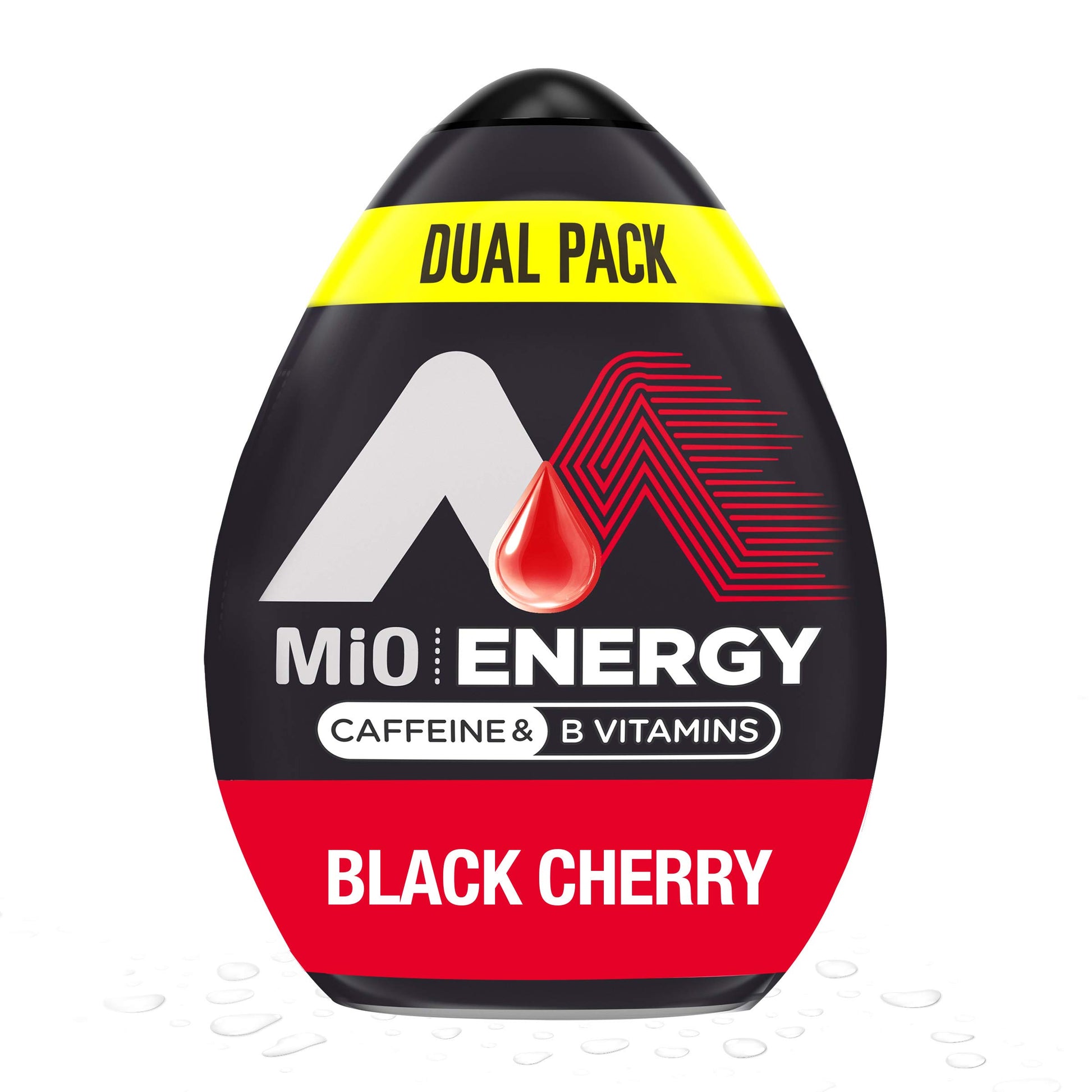 Mio Energy Black Cherry Naturally Flavored Liquid Water Enhancer  1.62 Fl Oz (Pack Of 2)