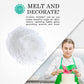 OCREME Isomalt Crystals Sugar Substitute for Baking and Crafting 5 LB Clear