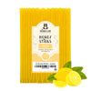 The Honey Jar Lemon Flavored Honey Sticks - Pure Honey Straws For Tea, Coffee, Or A Healthy Treat - One Teaspoon Of Flavored Hon