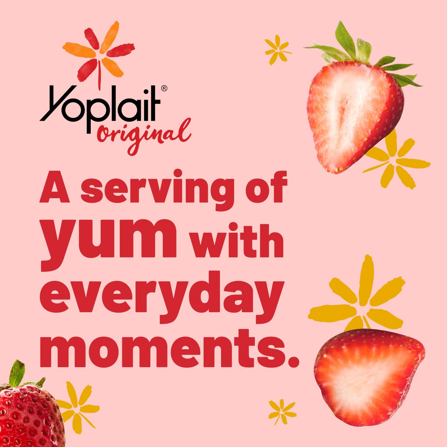 Yoplait Original Smooth Style Strawberry Flavored Low Fat Yogurt Tub, 32 oz