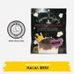 Supreme Beef Jerky, Halal Beef Jerky, Zabiha Halal Certified Beef, Handcrafted Gourmet Meat Snacks, 2.5 Oz Western Teriyaki, B2G