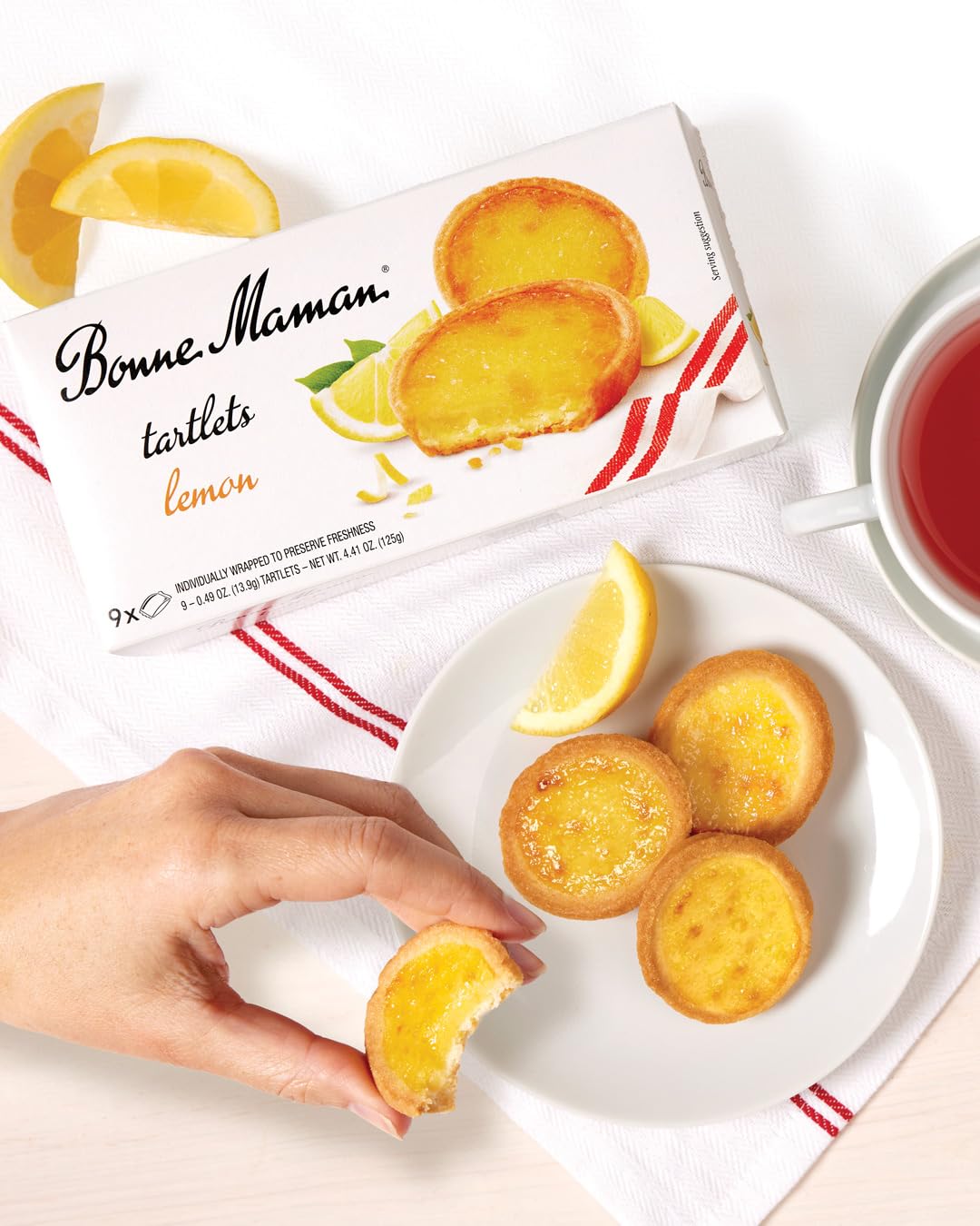Bonne Maman Lemon Tartlets, 4.41 oz (Pack of 1)