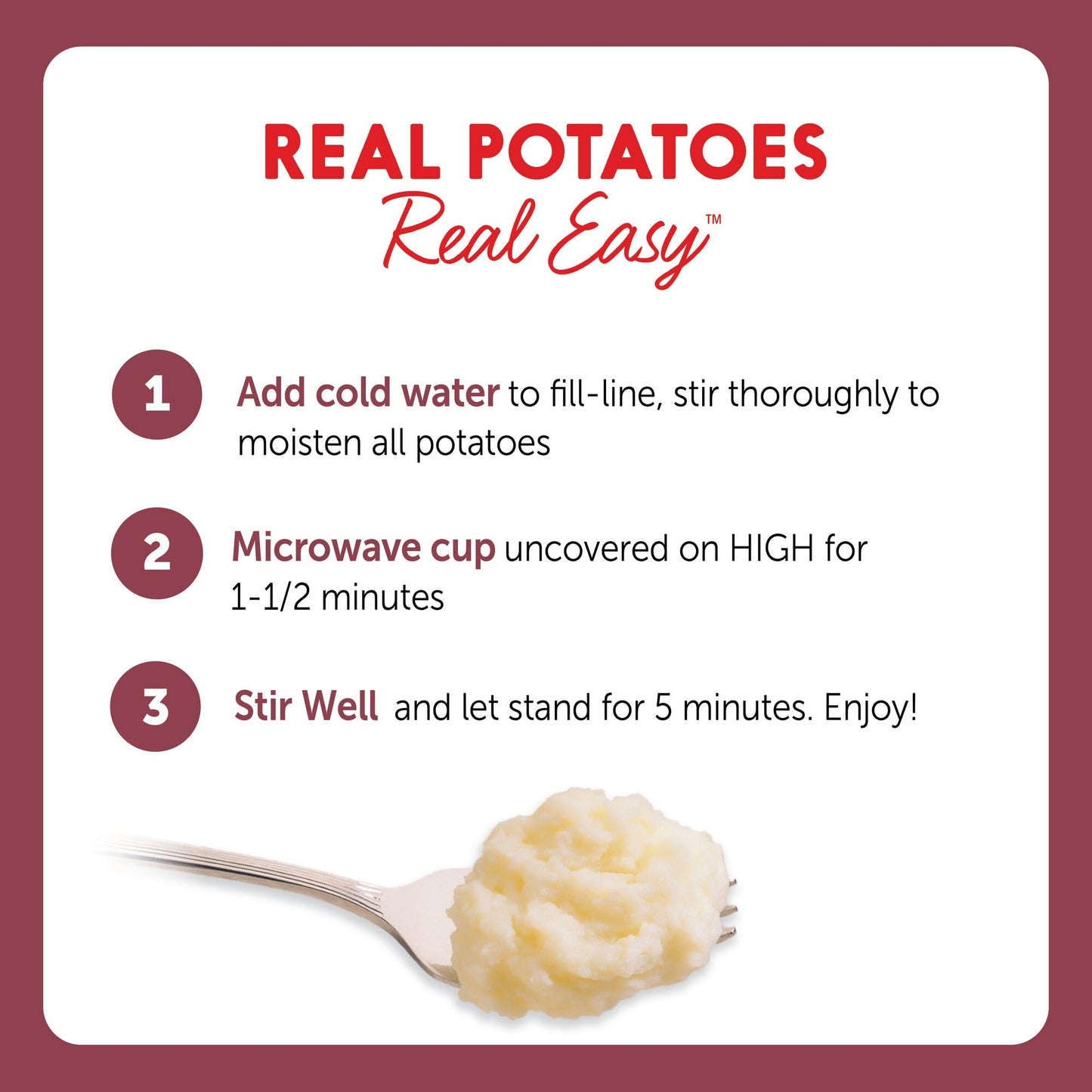 Idahoan Baby Reds Mashed Potatoes Cup, 1.5 Oz (Pack Of 24)