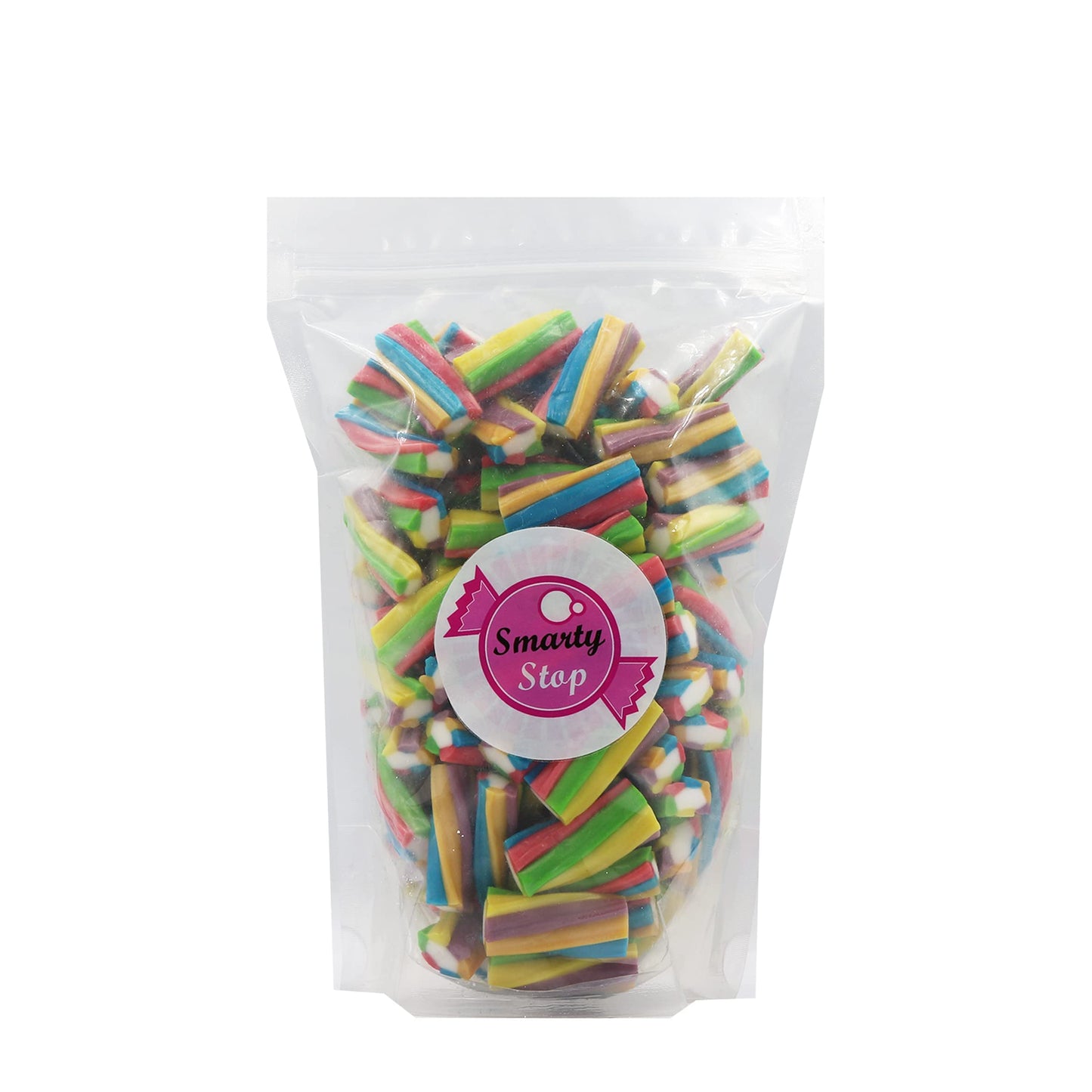 Smarty Stop Rainbow Plugs Gummy Candy Bites (2 Pound (Pack Of 1))