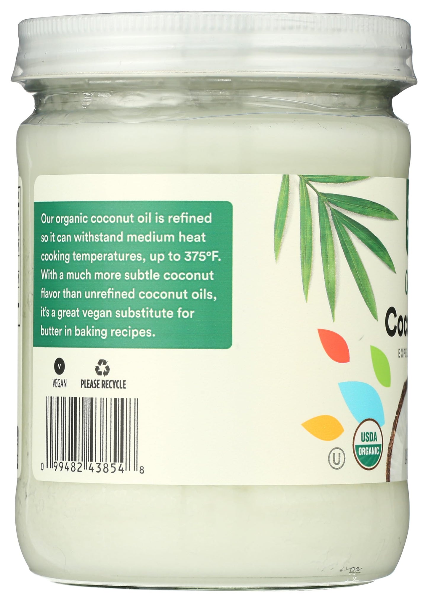 365 by Whole Foods Market, Organic Refined Coconut Oil, 14 Fl Oz