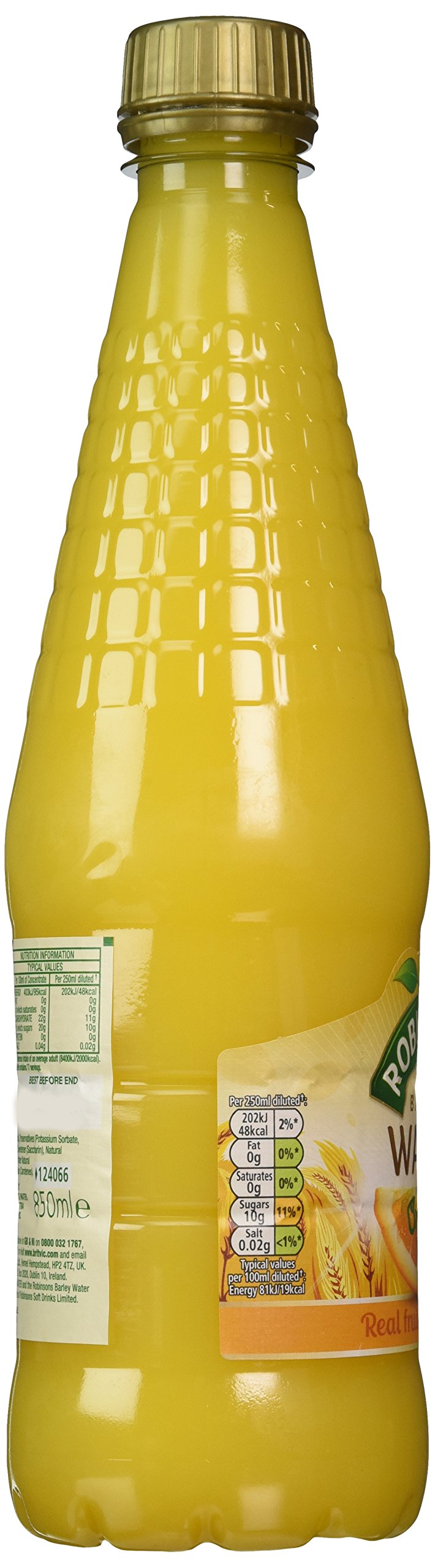 Robinsons Barley Water (Orange) 850Ml (28.7 Fl Oz) - Pack Of 2