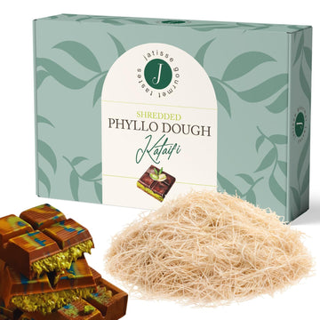 Jatisse Premium Dried Kataifi 500g (1.1 lb) Perfect for Viral Dubai Chocolate Bar Pistachio Stuffed Desserts Knafeh, Kunafa, and