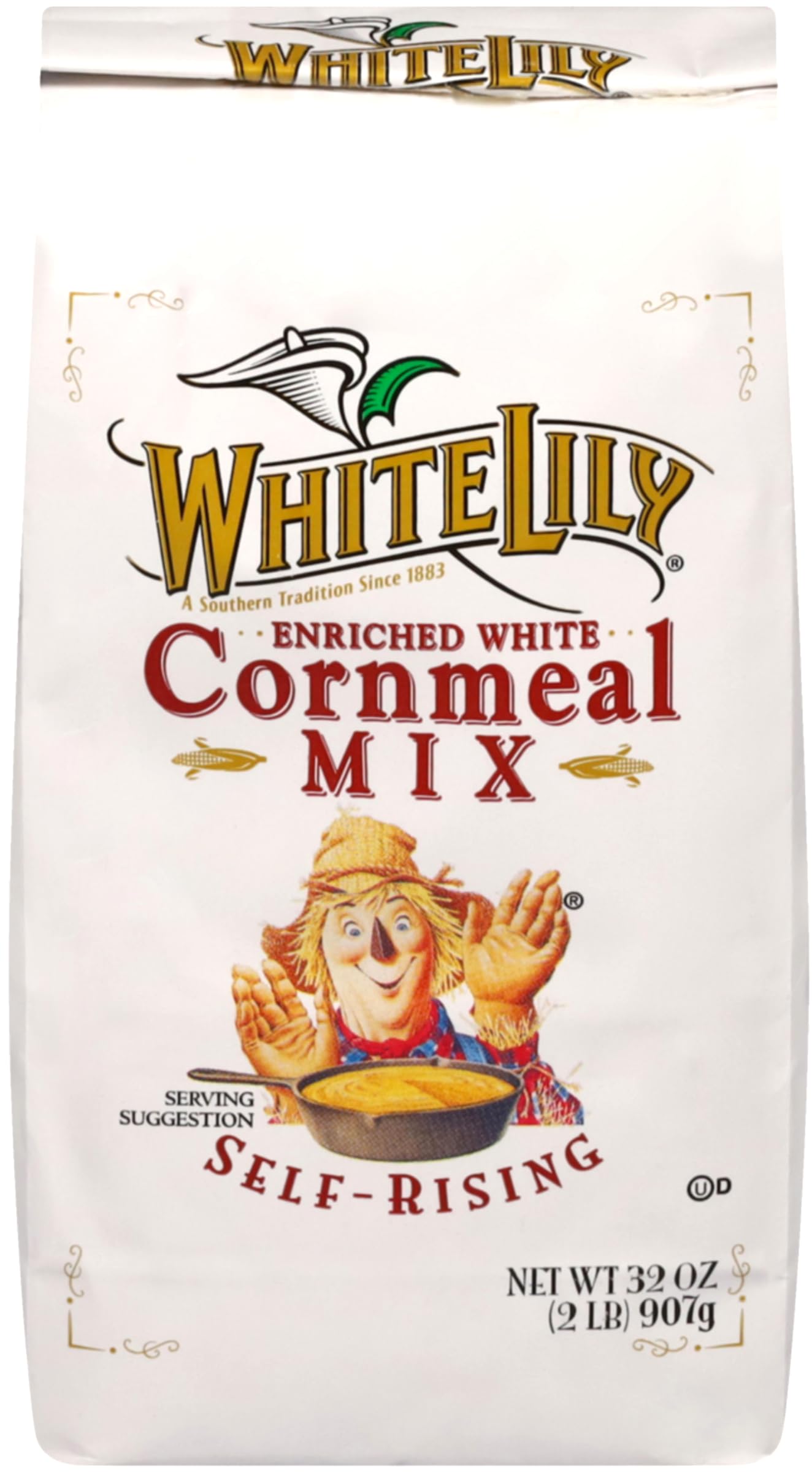 White Lily Enriched White Cornmeal Mix - 2 lb. - Single