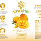 Smartfruit Mellow Mango + Immunity - 100% Real Fruit Pur?e w/Mango  Banana  Apple  Pineapple - Great for Smoothies  Juice  Yogurt  Cocktails  Tea - High in Vitamin C  Selenium  Zinc - 2-Pk  48oz Each