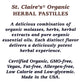 St. Claire'S Organics Herbal Pastilles Candy 27 Ounce Bag