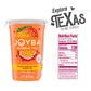 Joyba 16 Pack Mango Passionfruit Bubble Green Tea Cups 12 Fl Oz With Delicious Natural Fruit Flavored Popping Boba + 1 Freebie B