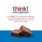 think! Protein Bars, High Protein Snacks, Gluten Free, Kosher Friendly, Brownie Crunch, Nutrition Bars, 2.1 Oz per Bar, 30 Count