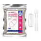 ATLEMISME Empty Gelatin Capsules Size 000 - 100 Count with 2 Micro Lab Spoons for Capsule Filling