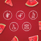 Colombina Bon Bon Bum Lollipops Watermelon Flavor, 48 Count (Pack of 1)