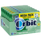 Orbit Sweet Mint Sugar Free Chewing Gum, 30 Ct Mega Packs, Pack of 6