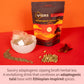Vigrs Sipping Broth Adaptogenic Herbal Steep Sachets With Savory Seasonings, Berbere Spice Indian Flavor, Vegan, Keto, Gluten Fr