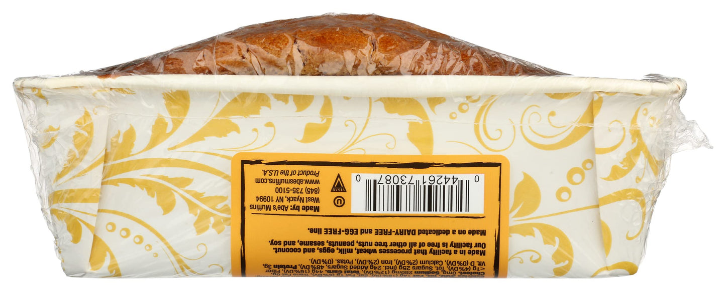 Abes, Pound Cake Pumpkin Spice Vegan, 14 Ounce