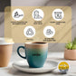 InfuSio Coffee Pods, 96 Count, Nicaraguan Gold, Medium Light Roast, Compatible with Keurig K Cup® malt-inspired