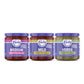 Fody Foods Vegan Salsa Variety Pack, Chunky Tomato Jalapeno Salsa, Low Fodmap Certified, Gut & Ibs Friendly, 16 Ounce, Pack Of 3