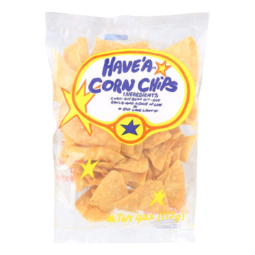 Have'a Corn Chips, Regular Flavor, 4-Ounce Bag (Pack of 24)