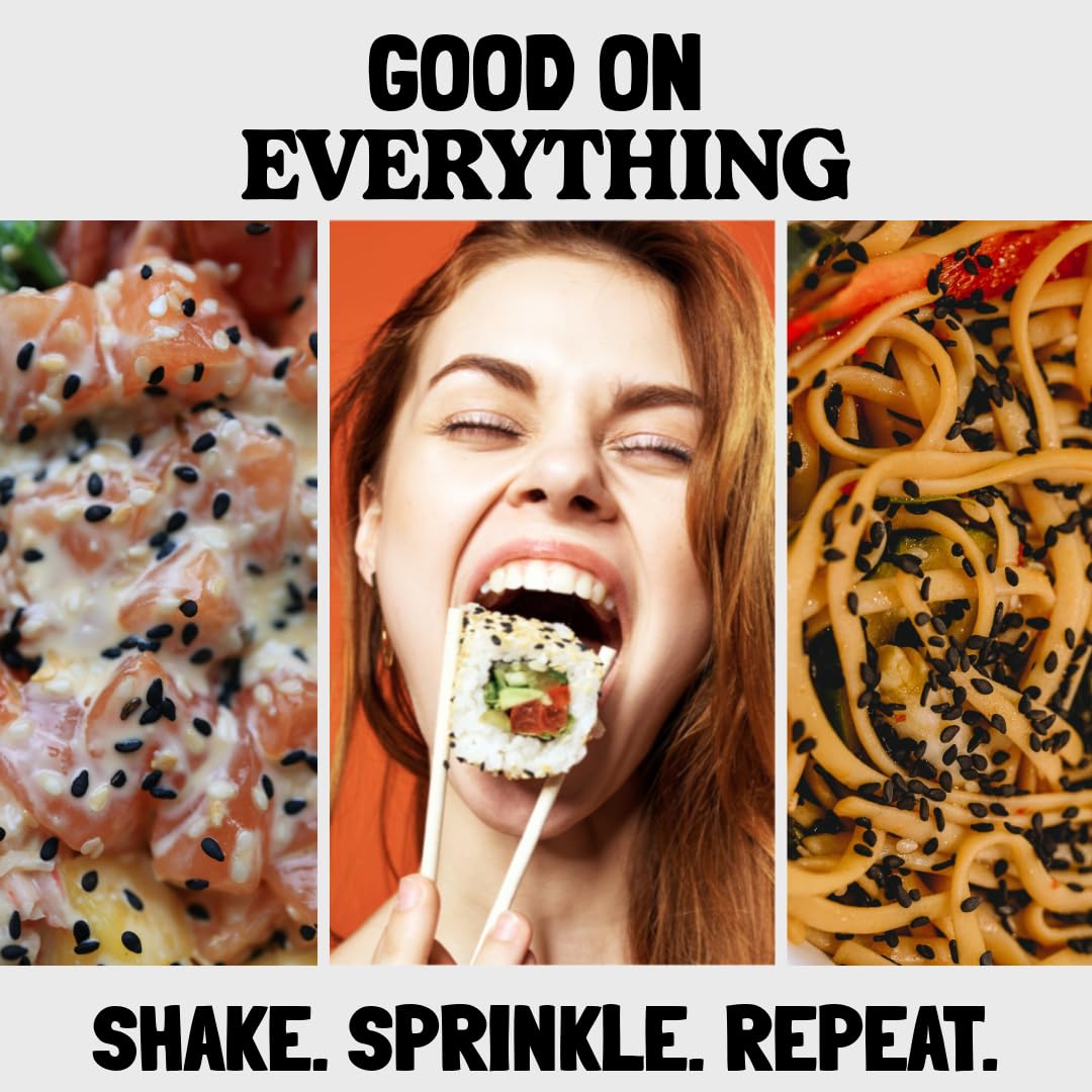 BAKERS CLUB Premium Black Sesame Seeds - Kosher, Gluten Free, 8.5oz