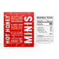 Nates Bulk 400ct Hot Honey Minis - Single-Serve 100% Pure Honey Infused with Habanero Chili Pepper - 0.49oz Packets  400ct box