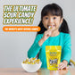 Bliss Life Freeze Dried Colorful Candy, Sour Crunchy Sweet, For Parties, Classroom, Office, Goodie Bags, Snack For Kids Variety
